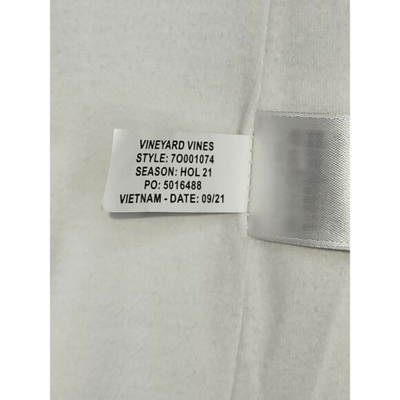 Vineyard Vines Fleece Vest Womens SM Ivory Sherpa Zip Pockets Classic Preppy - Picture 8 of 8